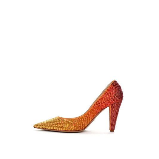 Alexandre Vauthier EU38/US8 Alexandre Vauthier Multicolor Leather And Satin  Pump