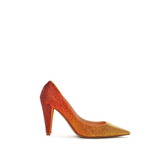 Alexandre Vauthier EU38/US8 Alexandre Vauthier Multicolor Leather And Satin  Pump