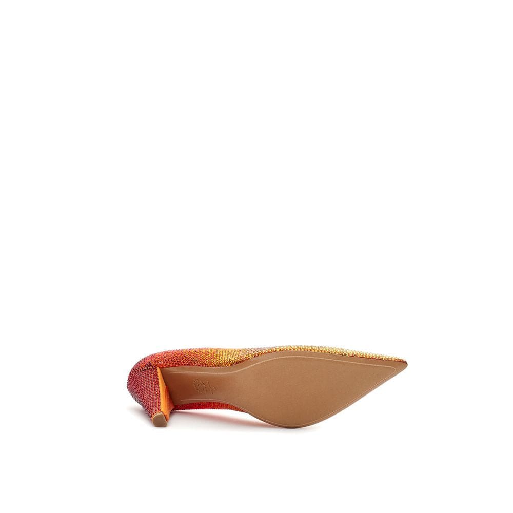 Alexandre Vauthier EU38/US8 Alexandre Vauthier Multicolor Leather And Satin  Pump