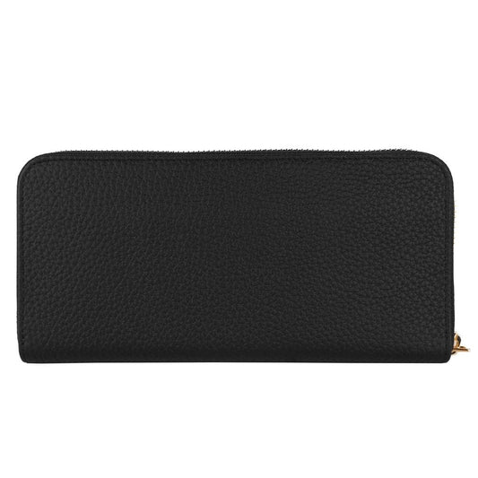 Baldinini Trend Baldinini Trend Elegant Leather Zip Wallet - Timeless Accessory
