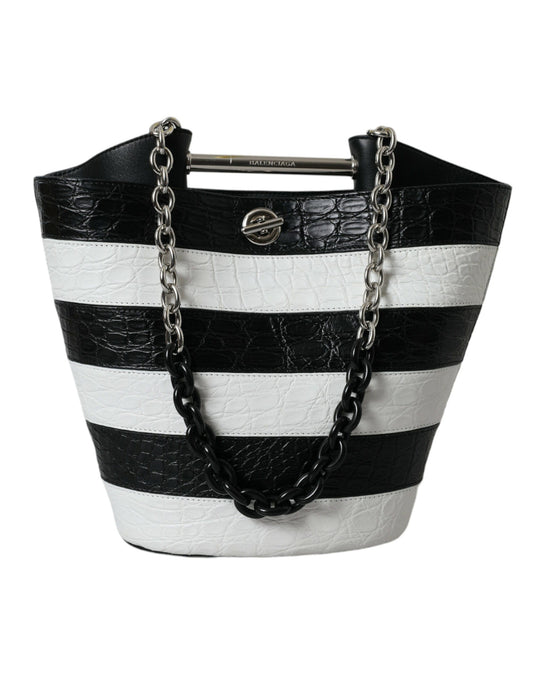 Balenciaga Balenciaga Chic Crocodile Leather Maxi Bucket Bag