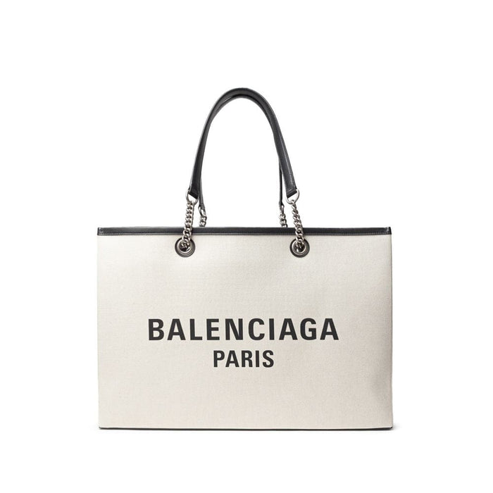 Balenciaga Balenciaga Gray Cotton Tote Bag
