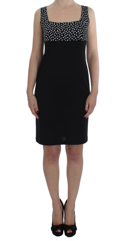 BENCIVENGA BENCIVENGA Chic Polka Dot Dress & Sweater Set