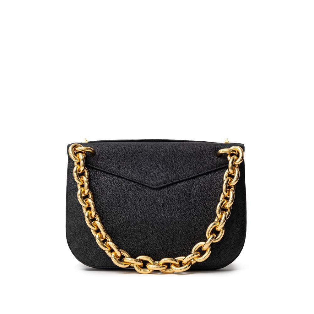 Bottega Veneta Bottega Veneta Black Leather Shoulder Bag
