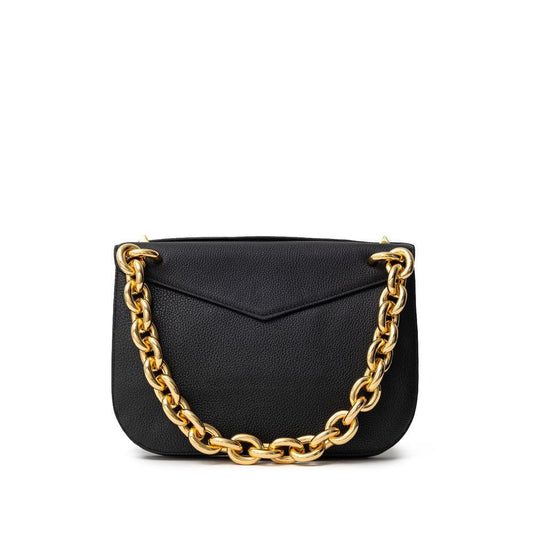 Bottega Veneta Bottega Veneta Black Leather Shoulder Bag