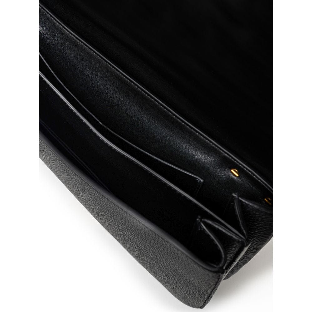 Bottega Veneta Bottega Veneta Black Leather Shoulder Bag
