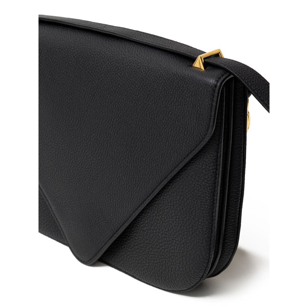 Bottega Veneta Bottega Veneta Black Leather Shoulder Bag
