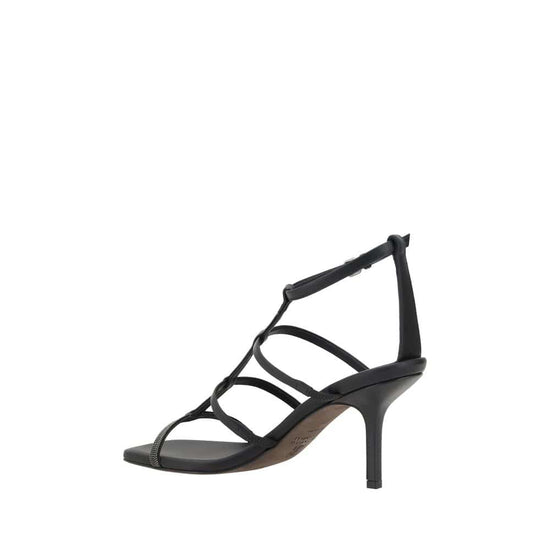 Brunello Cucinelli Brunello Cucinelli Sandals with sparkling embellishment