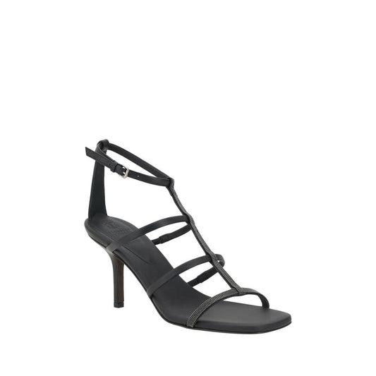 Brunello Cucinelli Brunello Cucinelli Sandals with sparkling embellishment