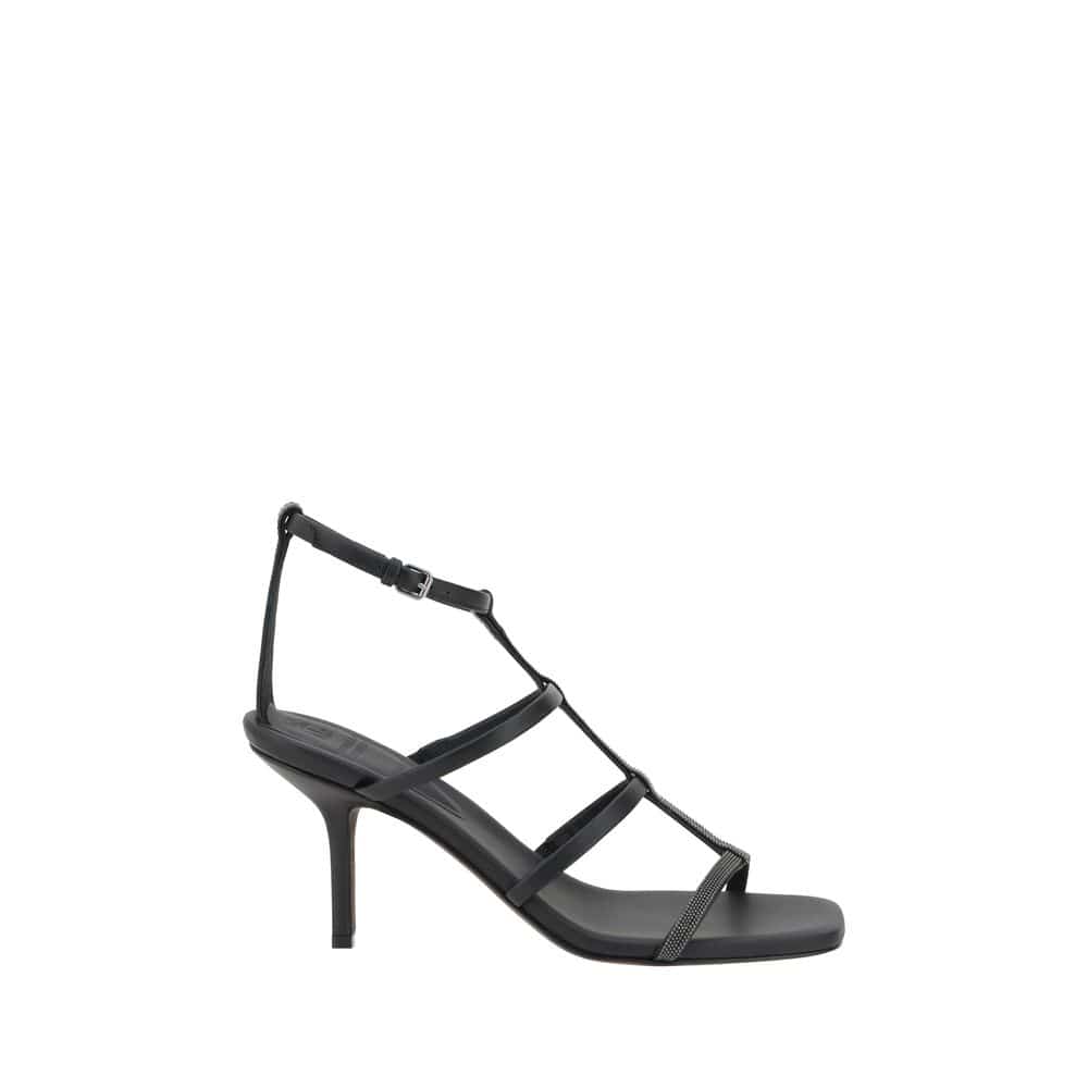 Brunello Cucinelli Brunello Cucinelli Sandals with sparkling embellishment