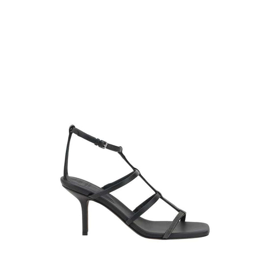 Brunello Cucinelli Brunello Cucinelli Sandals with sparkling embellishment