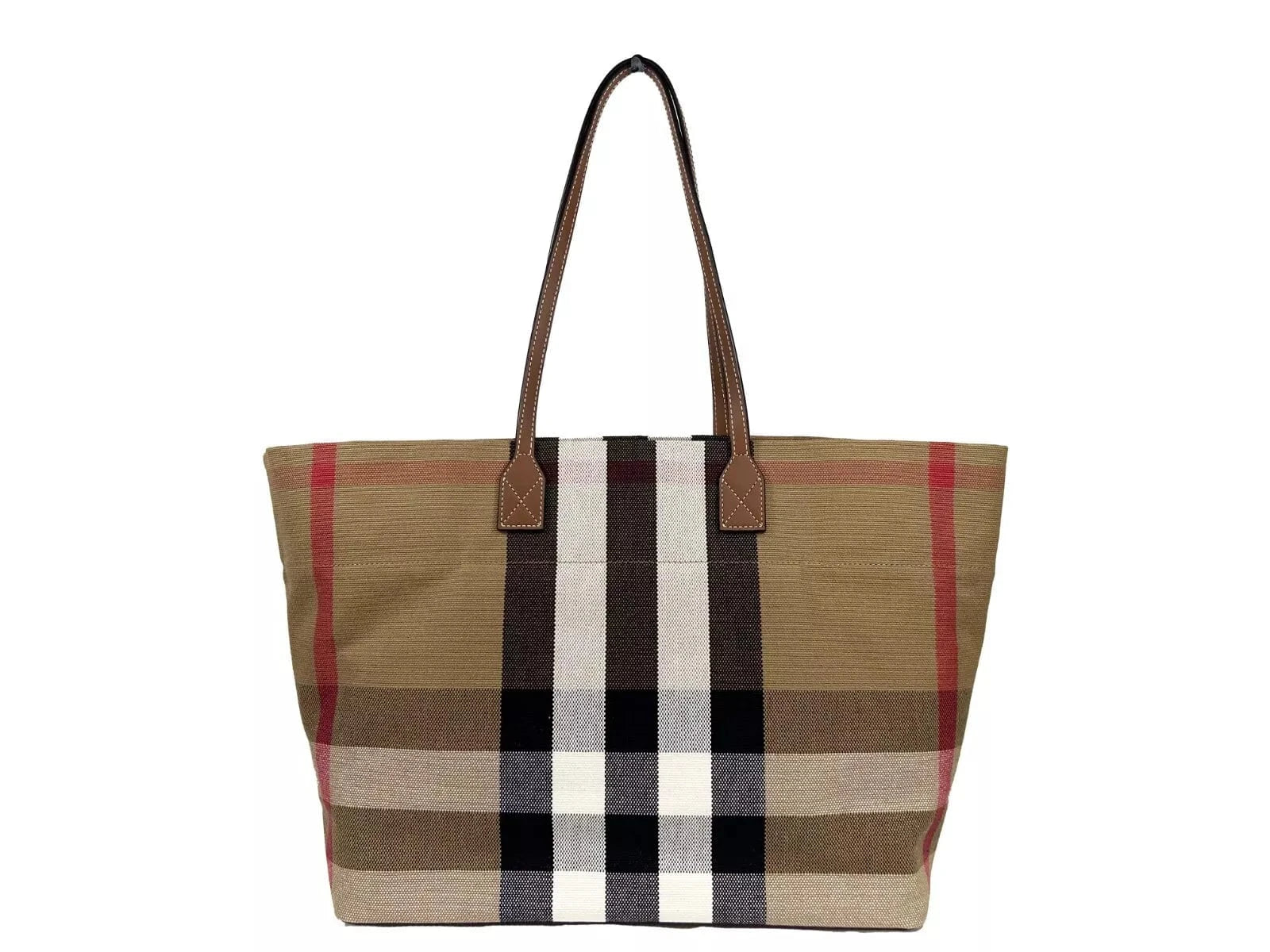 Burberry Burberry Medium London Check Tote Bag Purse Checkered