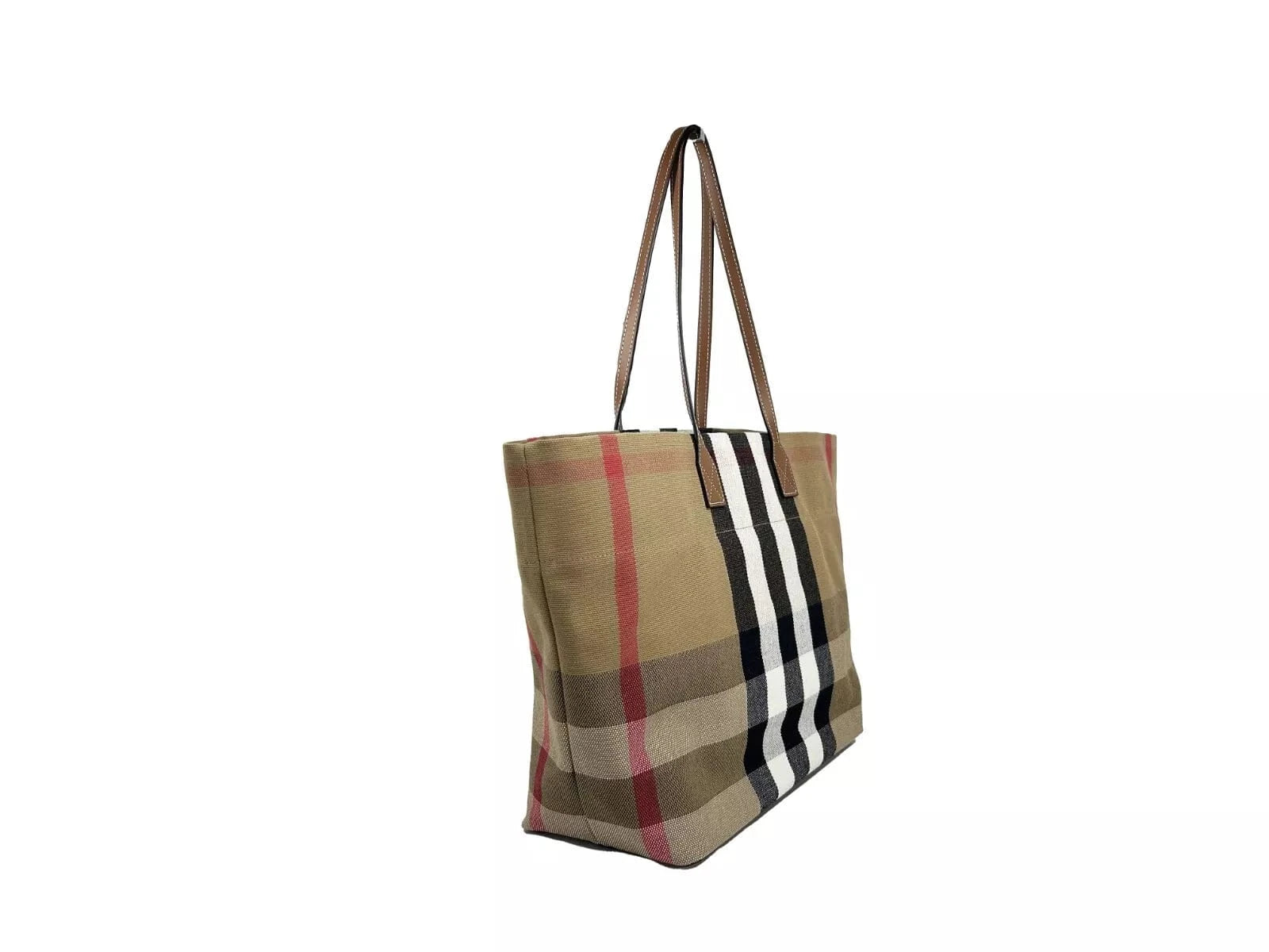 Burberry Burberry Medium London Check Tote Bag Purse Checkered