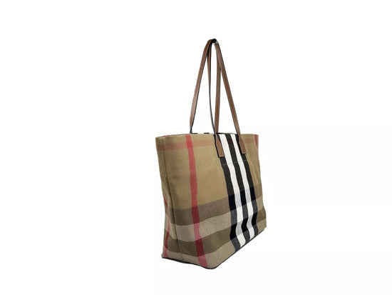 Burberry Burberry Medium London Check Tote Bag Purse Checkered