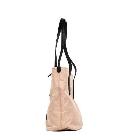 Burberry Burberry Small Rose Beige Logo Branded Econyl Nylon Tote Shoulder Handbag Purse