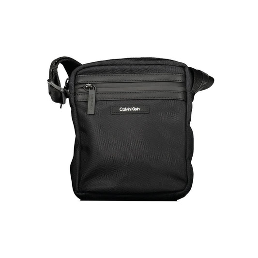 Calvin Klein Calvin Klein Black Polyester Men Shoulder Bag