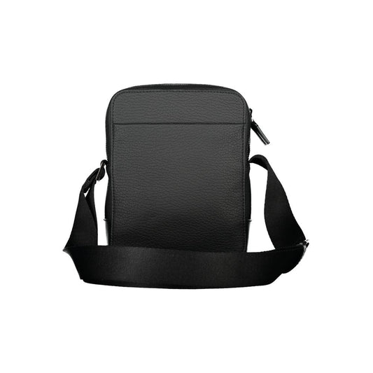 Calvin Klein Calvin Klein Sleek Black Shoulder Bag with Contrasting Details