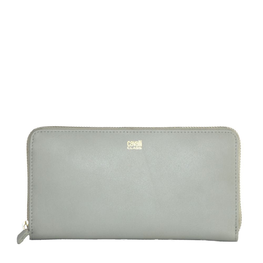 Cavalli Class Cavalli Class Gray Calfskin Women Wallet