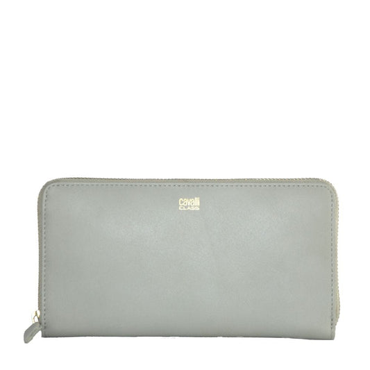 Cavalli Class Cavalli Class Gray Calfskin Women Wallet