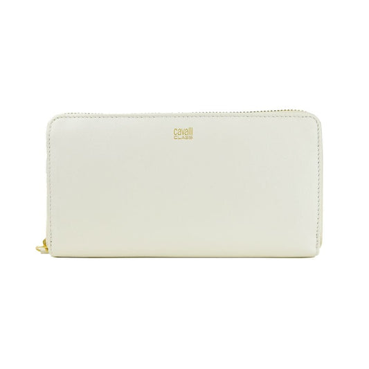 Cavalli Class Cavalli Class White Calfskin Women Wallet