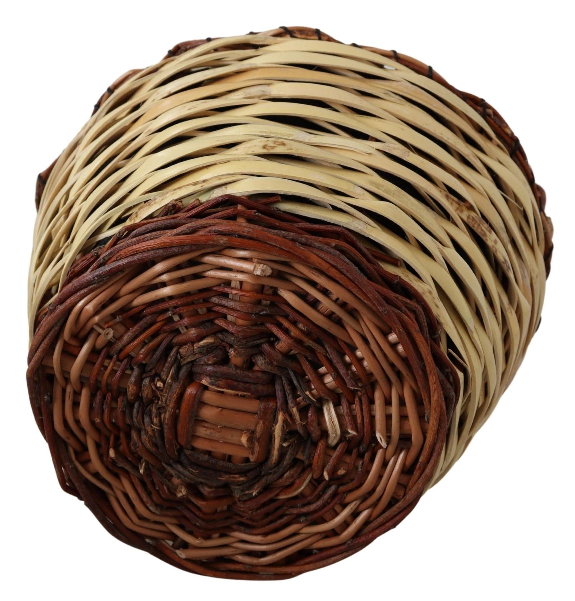 Dolce & Gabbana Dolce & Gabbana Chic Beige Wicker Basket Tote Bag