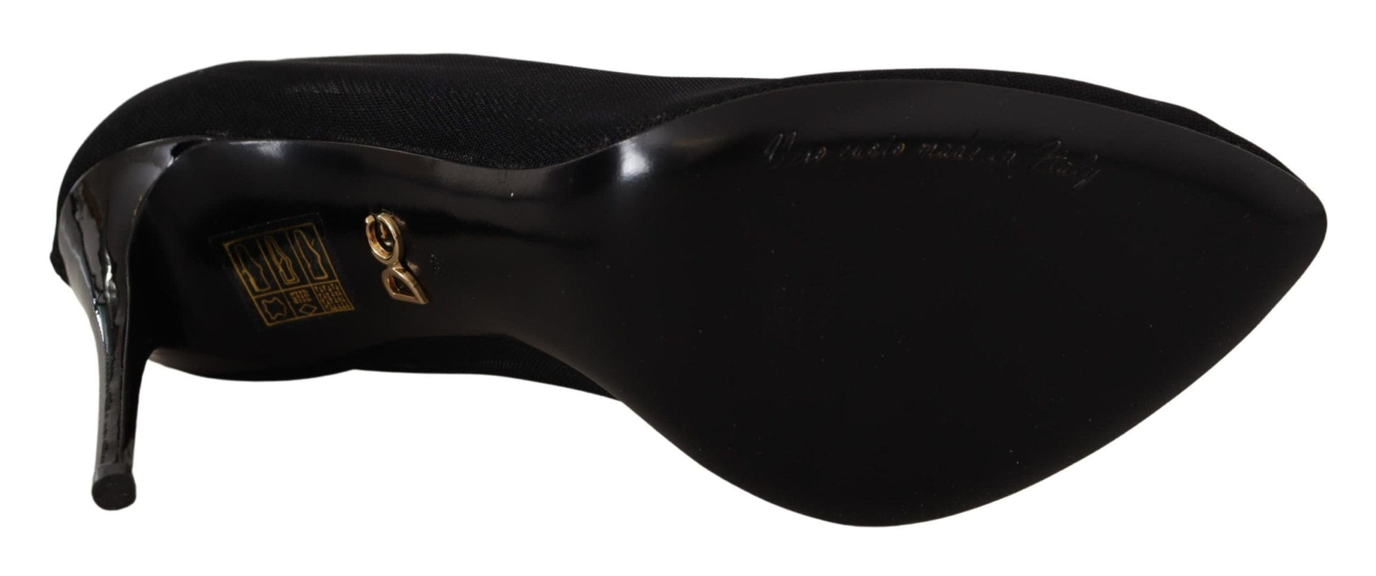 Dolce & Gabbana Dolce & Gabbana Elegant Black Stretch Socks Boots