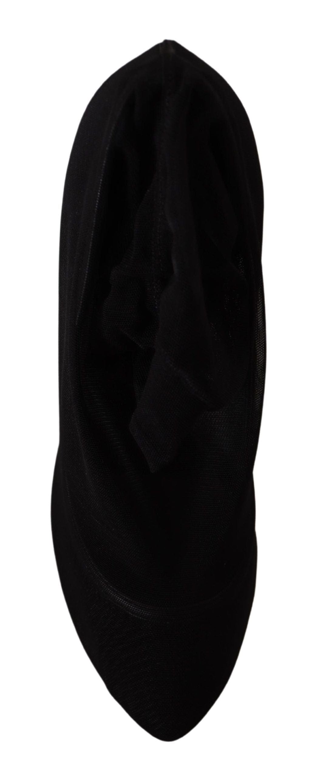 Dolce & Gabbana Dolce & Gabbana Elegant Black Stretch Socks Boots