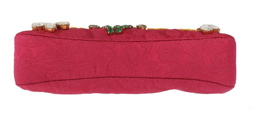 Dolce & Gabbana Dolce & Gabbana Elegant Evening Party Clutch in Pink