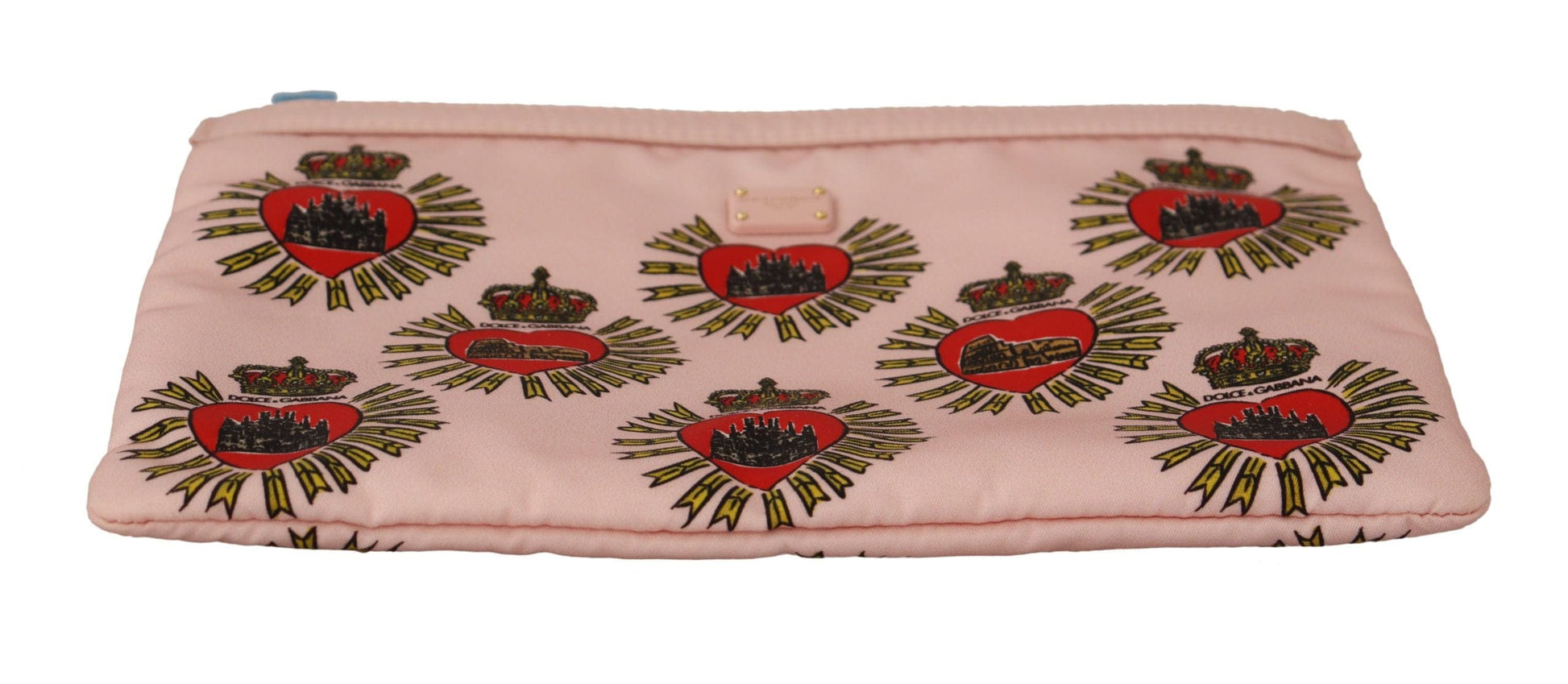 Dolce & Gabbana Dolce & Gabbana Elegant Pink Heart Clutch Wallet