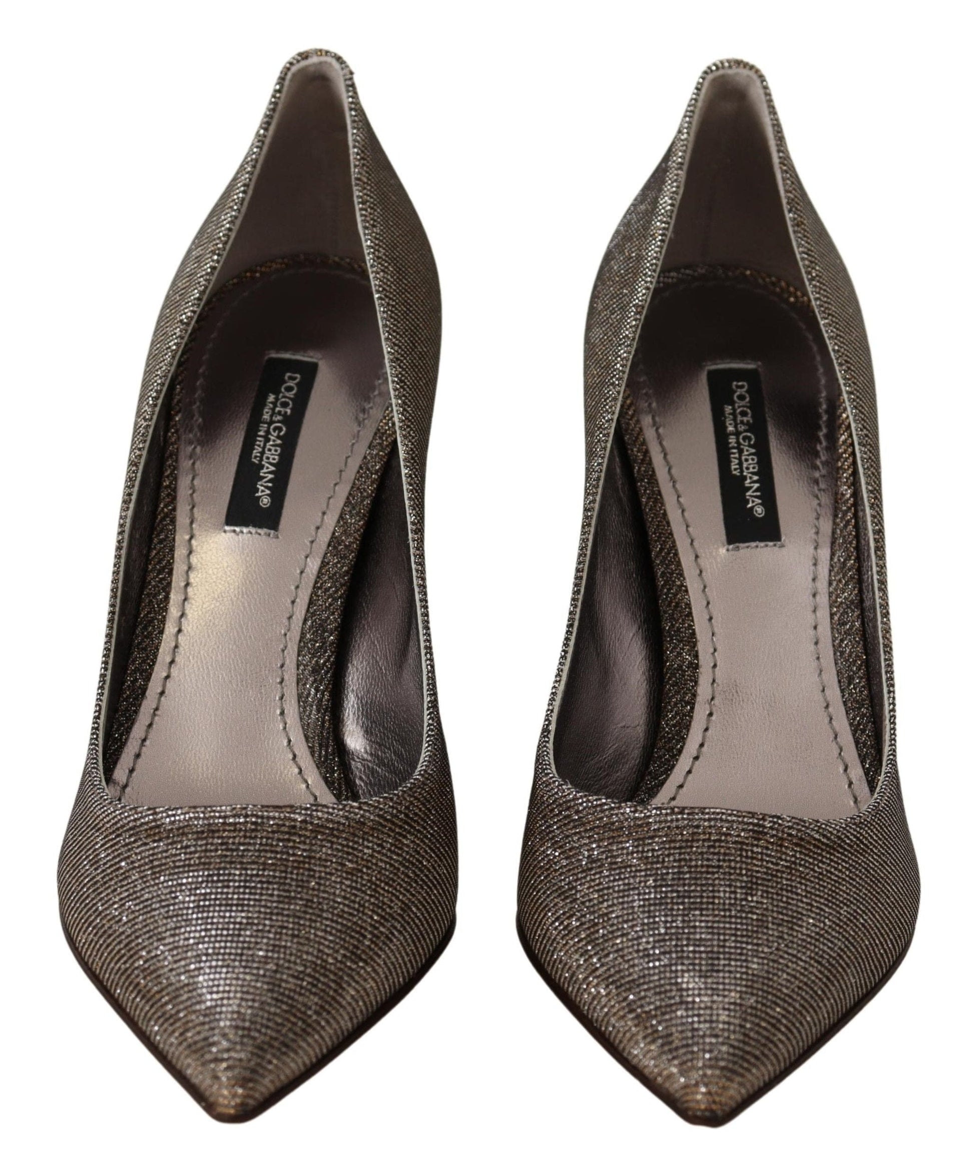 Dolce & Gabbana Dolce & Gabbana Elegant Silver Heels Pumps Classic