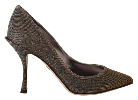 Dolce & Gabbana Dolce & Gabbana Elegant Silver Heels Pumps Classic