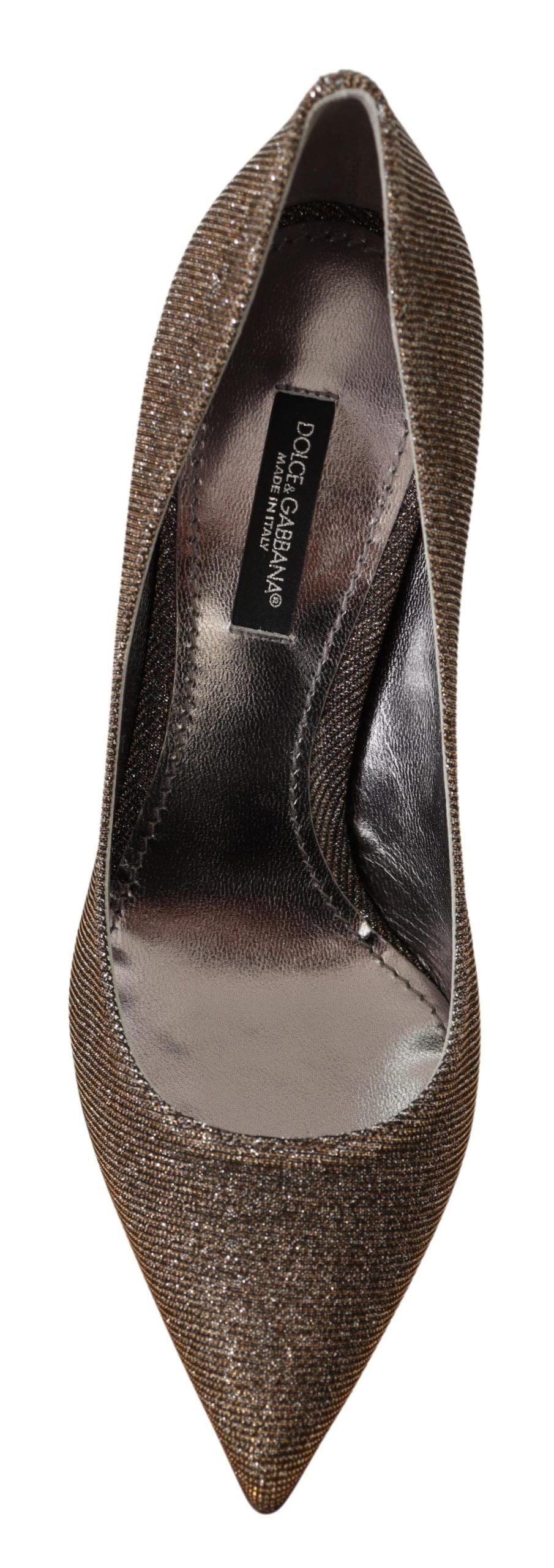 Dolce & Gabbana Dolce & Gabbana Elegant Silver Heels Pumps Classic