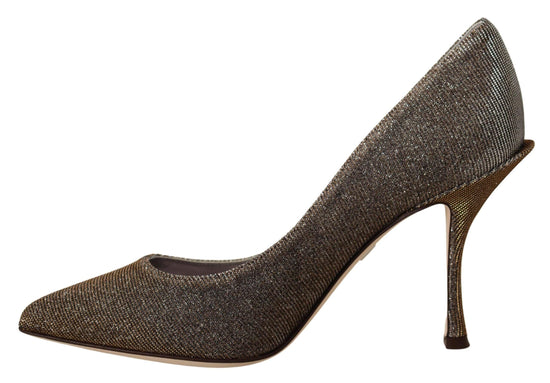 Dolce & Gabbana Dolce & Gabbana Elegant Silver Heels Pumps Classic