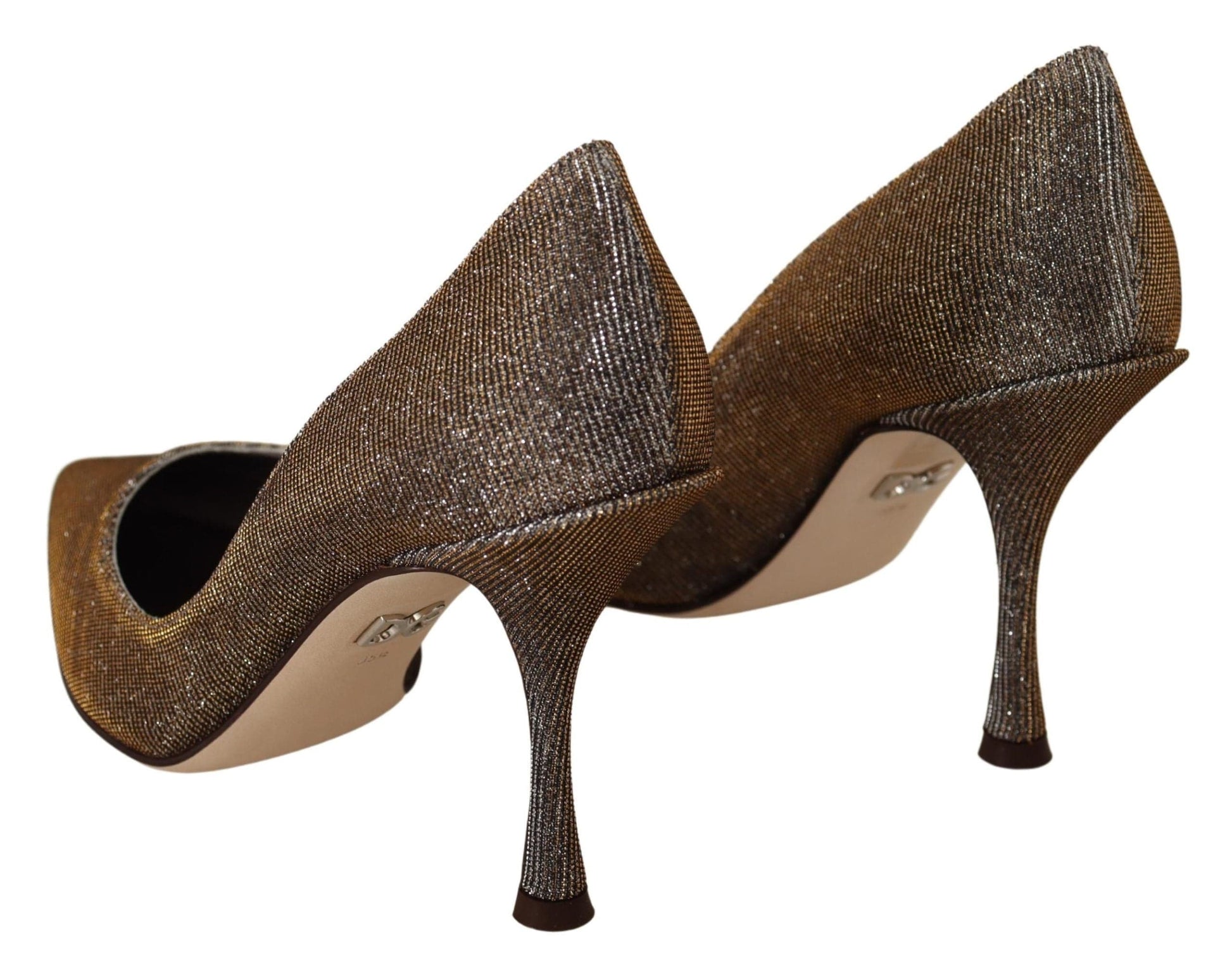Dolce & Gabbana Dolce & Gabbana Elegant Silver Heels Pumps Classic