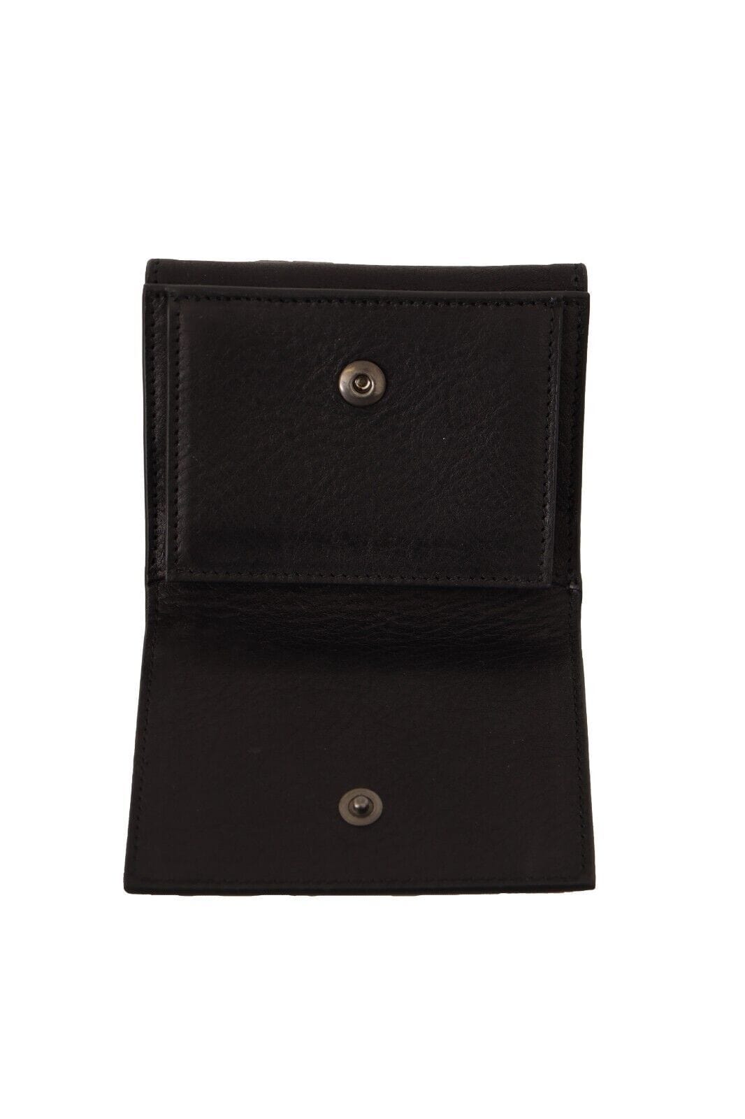 Dolce & Gabbana Dolce & Gabbana Elegant Trifold Leather Multi Kit Accessory