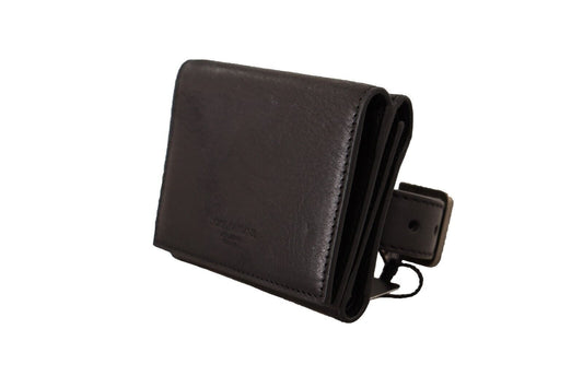 Dolce & Gabbana Dolce & Gabbana Elegant Trifold Leather Multi Kit Accessory