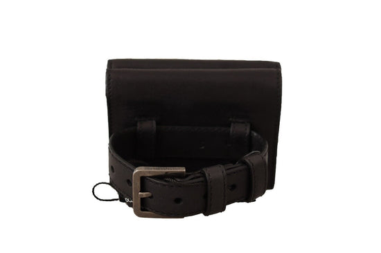 Dolce & Gabbana Dolce & Gabbana Elegant Trifold Leather Multi Kit Accessory