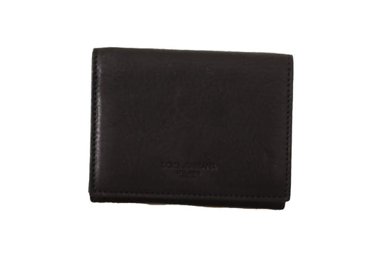 Dolce & Gabbana Dolce & Gabbana Elegant Trifold Leather Multi Kit Accessory