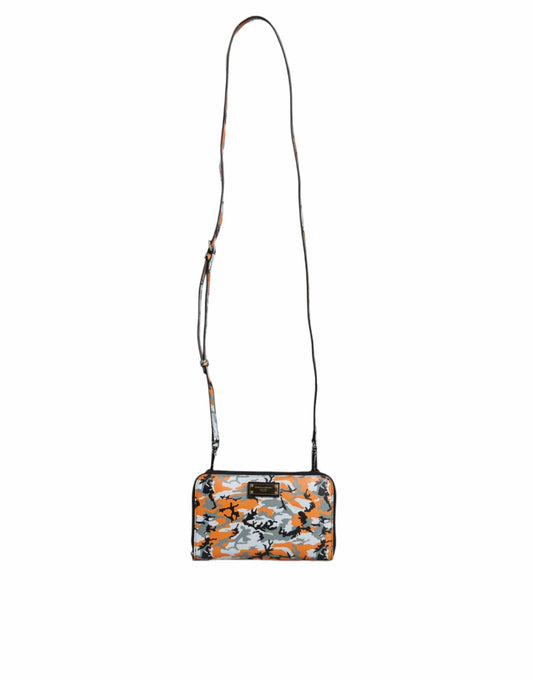 Dolce & Gabbana Dolce & Gabbana Multicolor Camouflage Leather Purse Cross Body Bag