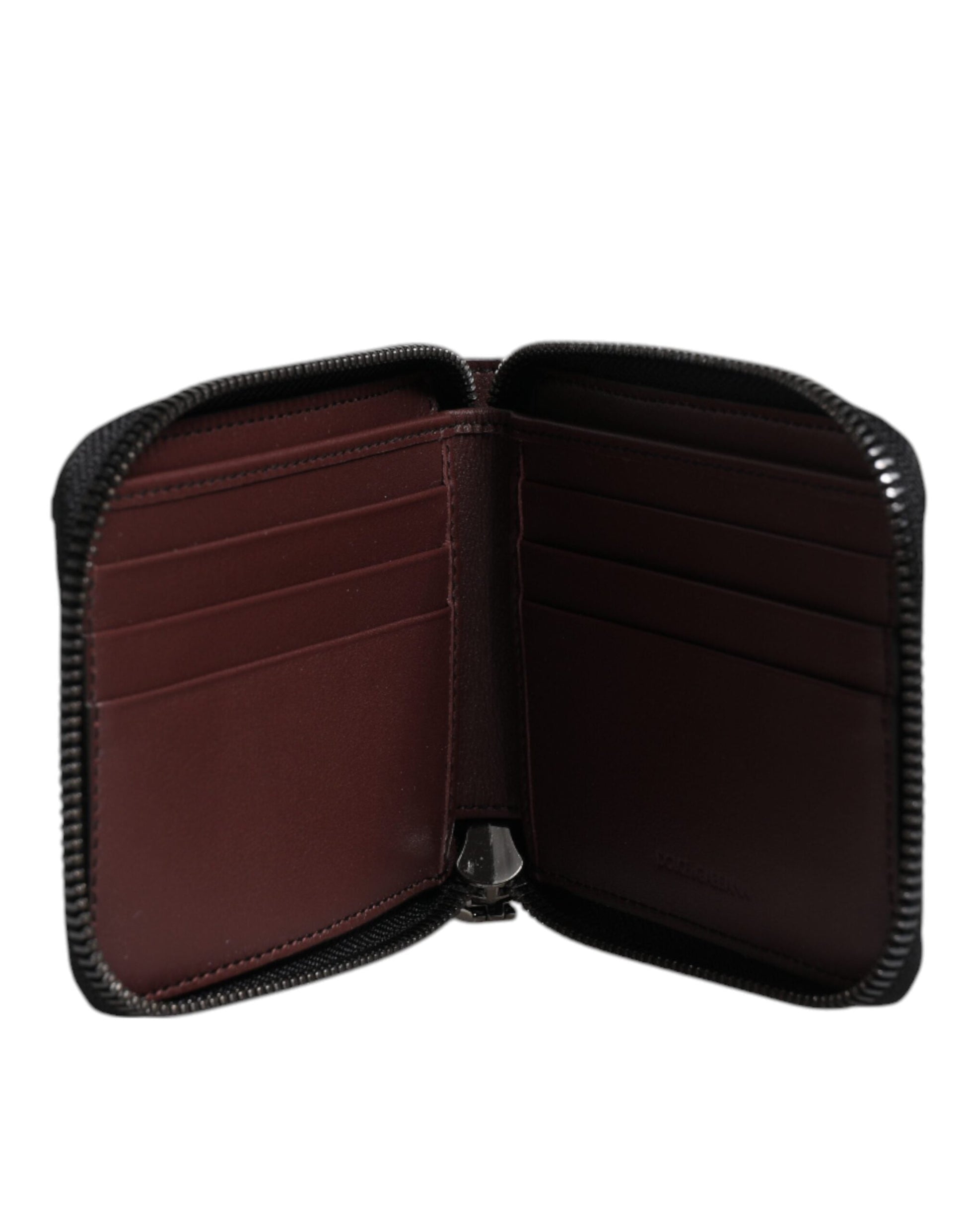 Dolce & Gabbana Dolce & Gabbana Multicolor Exotic Leather DG Bifold Card Holder Wallet