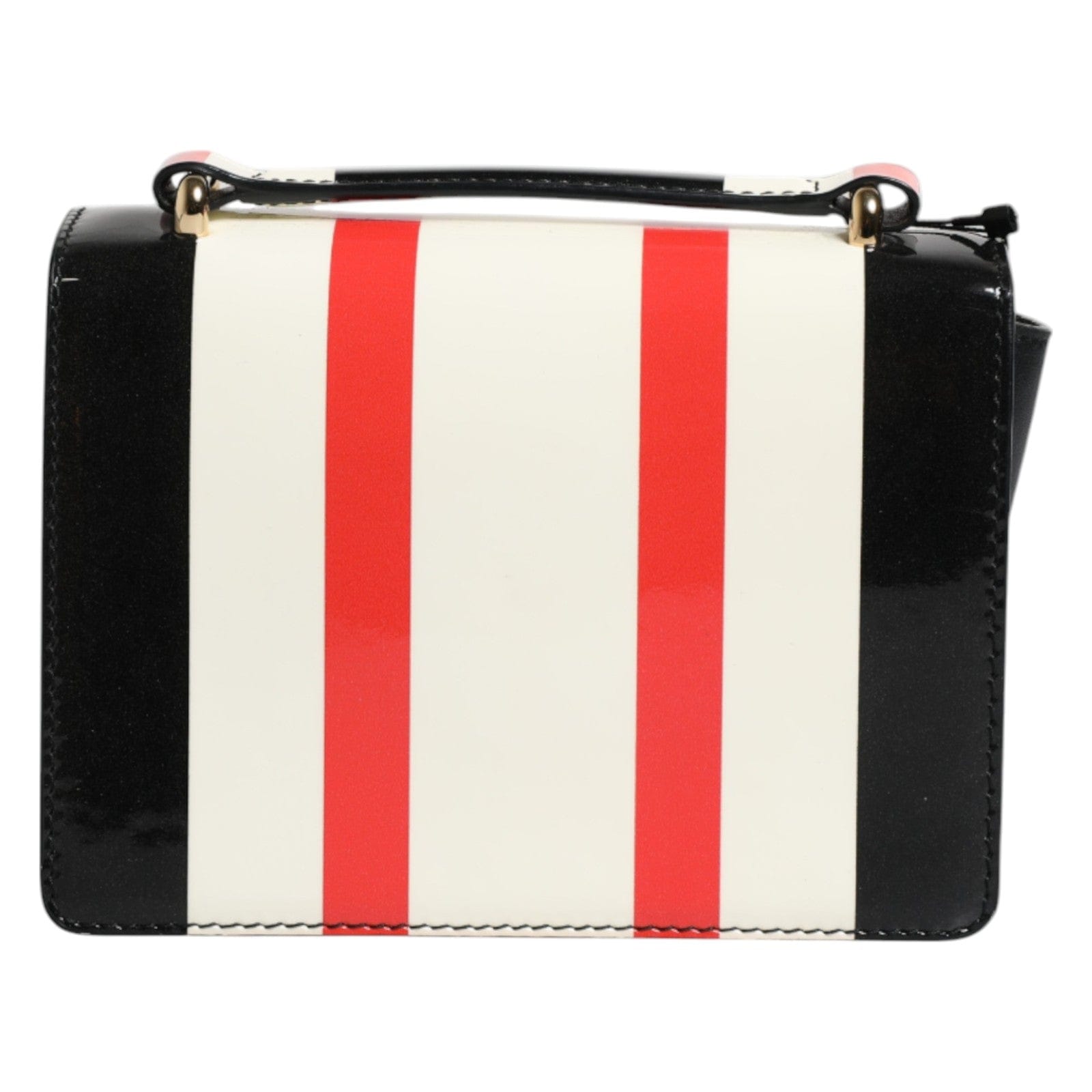 Dolce & Gabbana Dolce & Gabbana Multicolor Stripes Leather Crossbody Bag