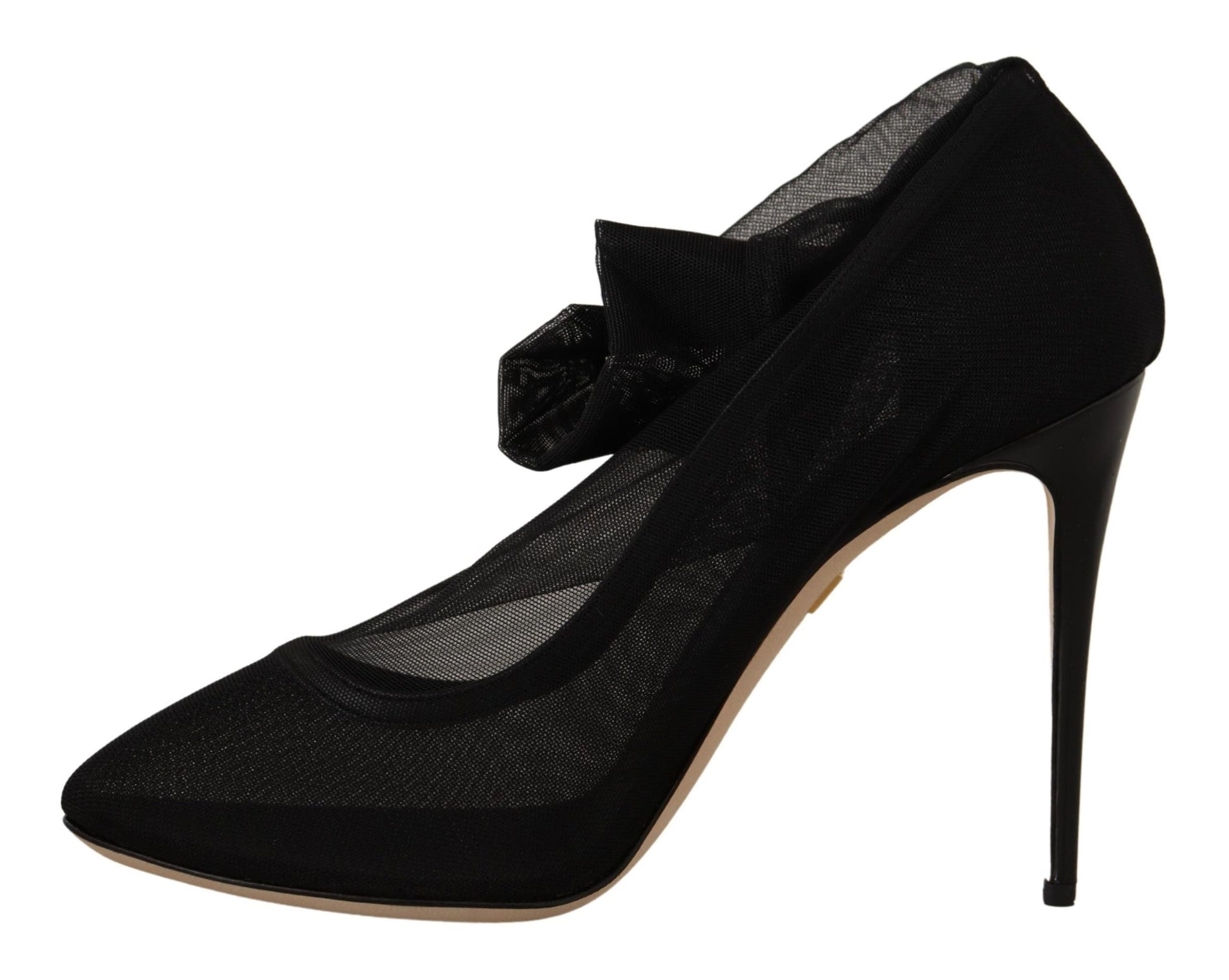 Dolce & Gabbana EU39/US8.5 Dolce & Gabbana Elegant Stretch Sock Boot Pumps