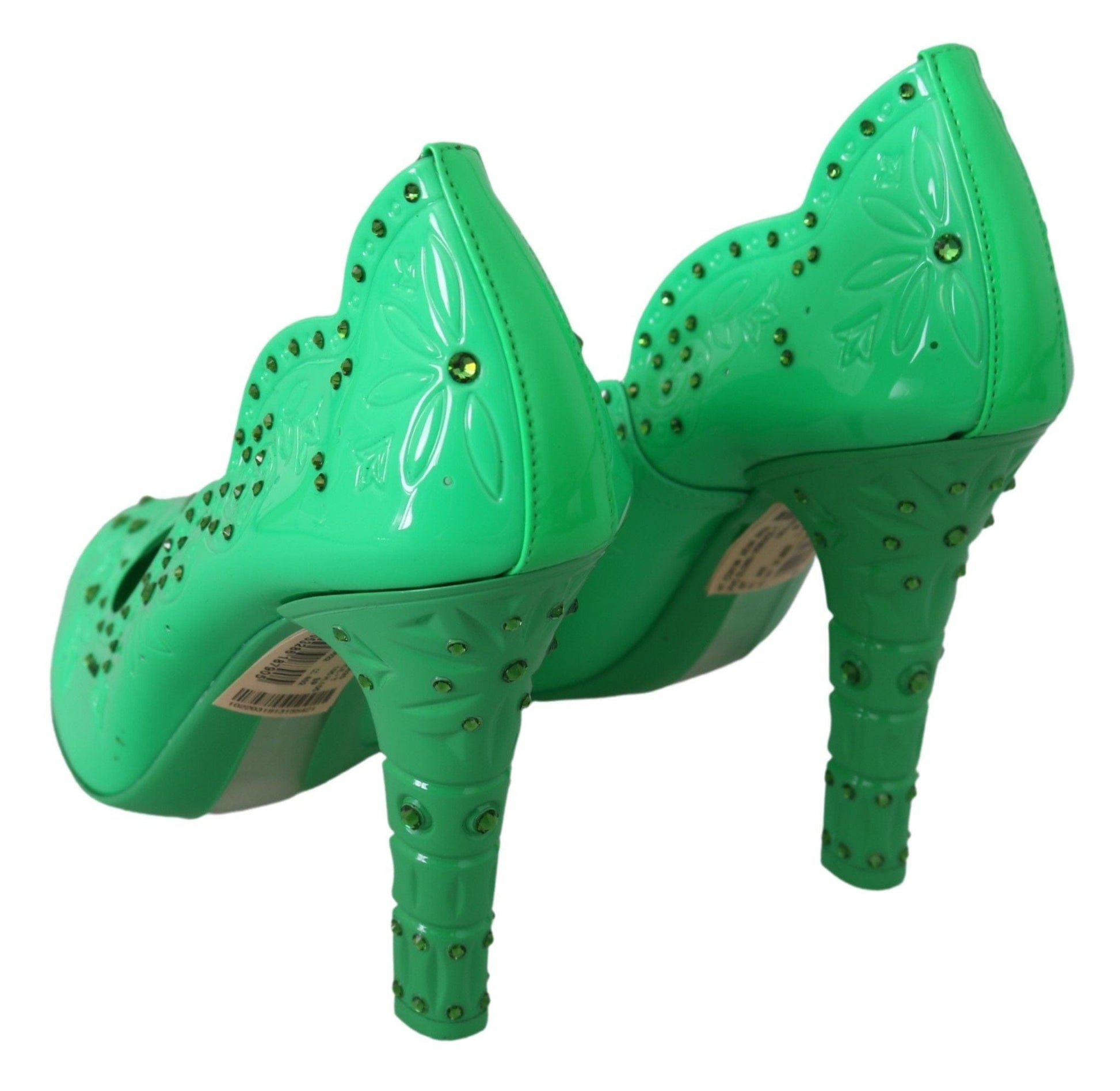 Dolce & Gabbana EU40/US9.5 Dolce & Gabbana Enchanting Crystal Cinderella Pumps