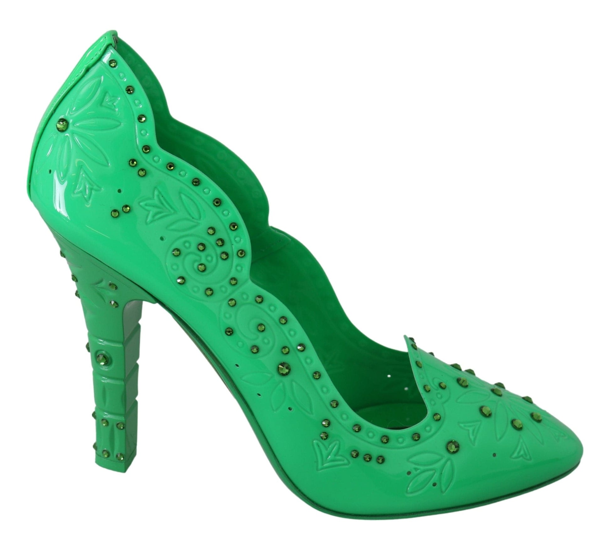 Dolce & Gabbana EU40/US9.5 Dolce & Gabbana Enchanting Crystal Cinderella Pumps