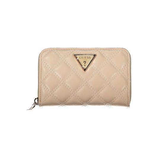 Guess Jeans Guess Jeans Beige Polyethylene Wallet
