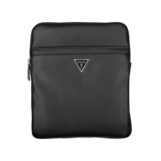 Guess Jeans Guess Jeans Black Polyethylene Shoulder Bag