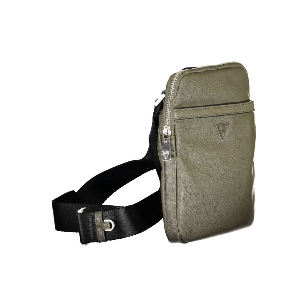 Guess Jeans Guess Jeans Green Polyamide Shoulder Bag