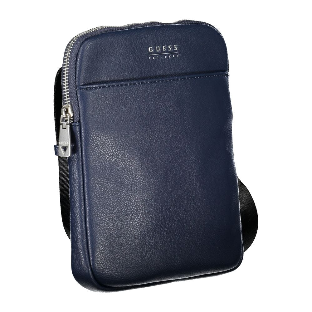 Guess Jeans Guess Jeans Sleek Blue Shoulder Bag with Ample Storage