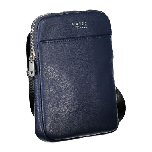 Guess Jeans Guess Jeans Sleek Blue Shoulder Bag with Ample Storage