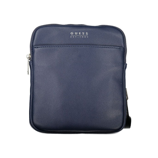 Guess Jeans Guess Jeans Sleek Blue Shoulder Bag with Ample Storage